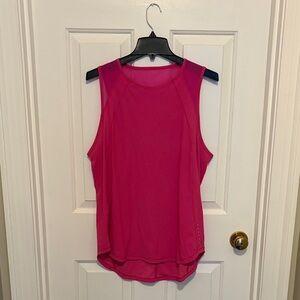 Lululemon Athletica Vibrant Pink Tank Top